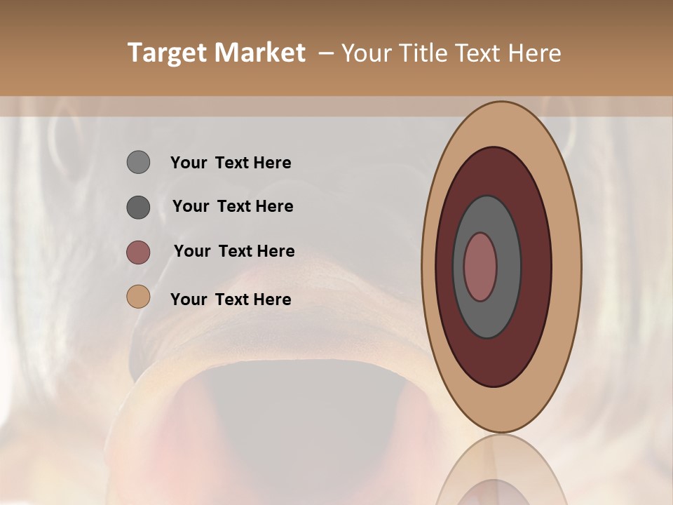 Woman Beach Water PowerPoint Template