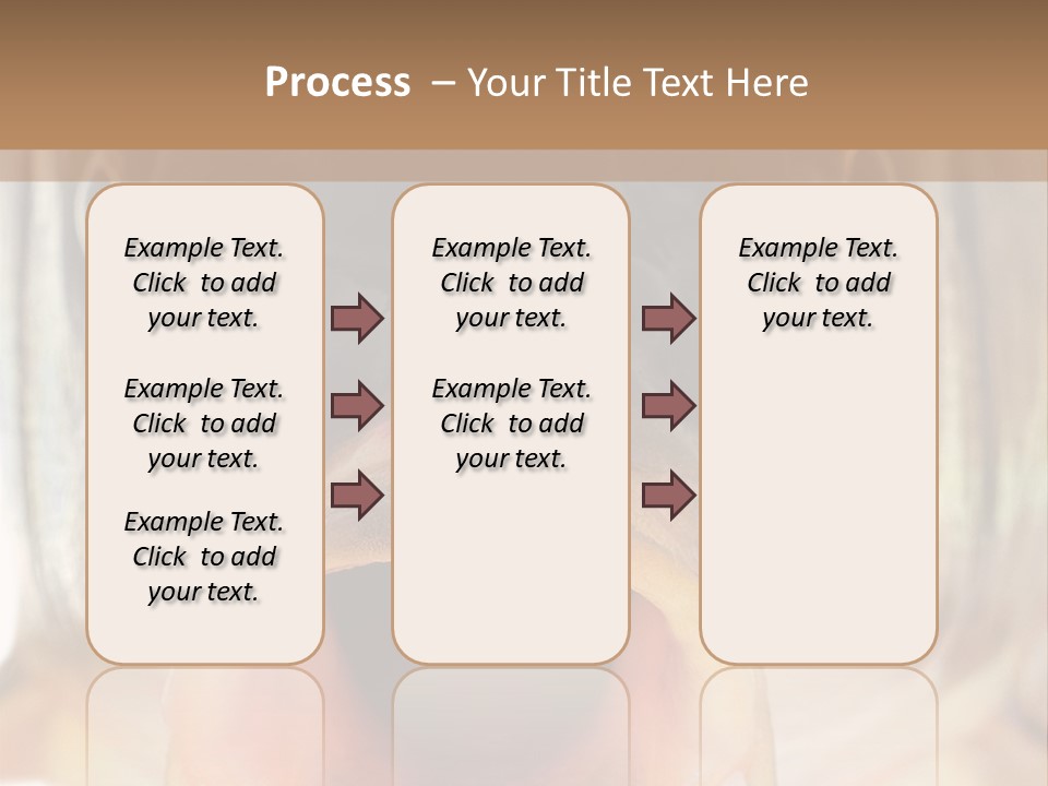 Woman Beach Water PowerPoint Template