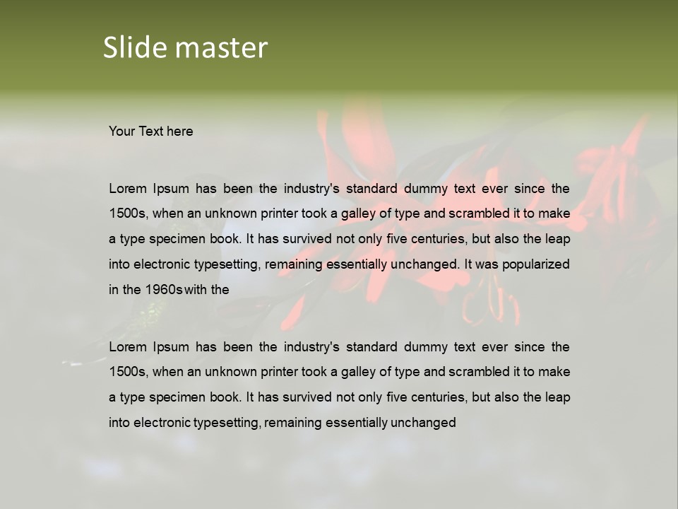 Parent Family Retirement PowerPoint Template