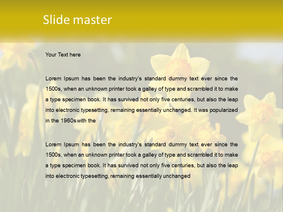 Sad Beach Sea PowerPoint Template