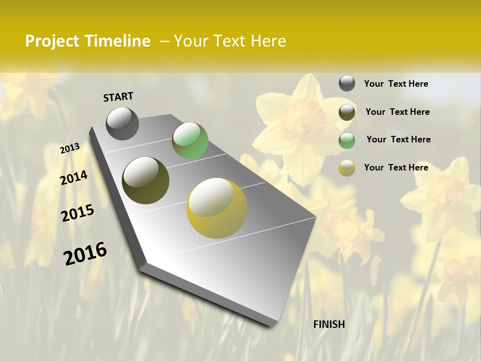 Sad Beach Sea PowerPoint Template