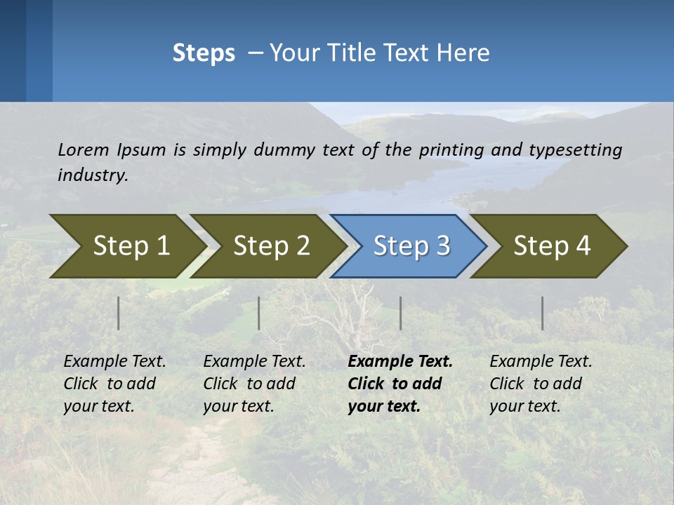 Beach Lifestyle Sunrise PowerPoint Template