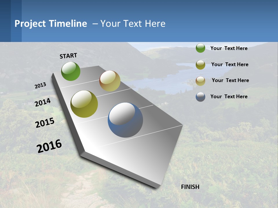 Beach Lifestyle Sunrise PowerPoint Template