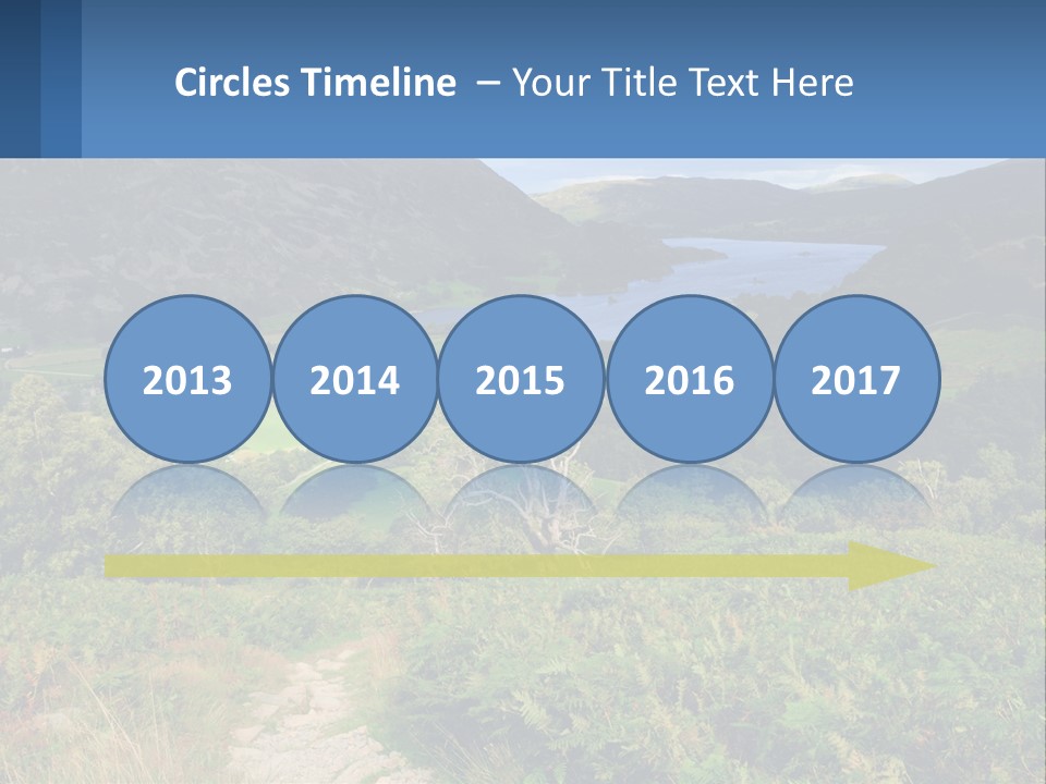 Beach Lifestyle Sunrise PowerPoint Template