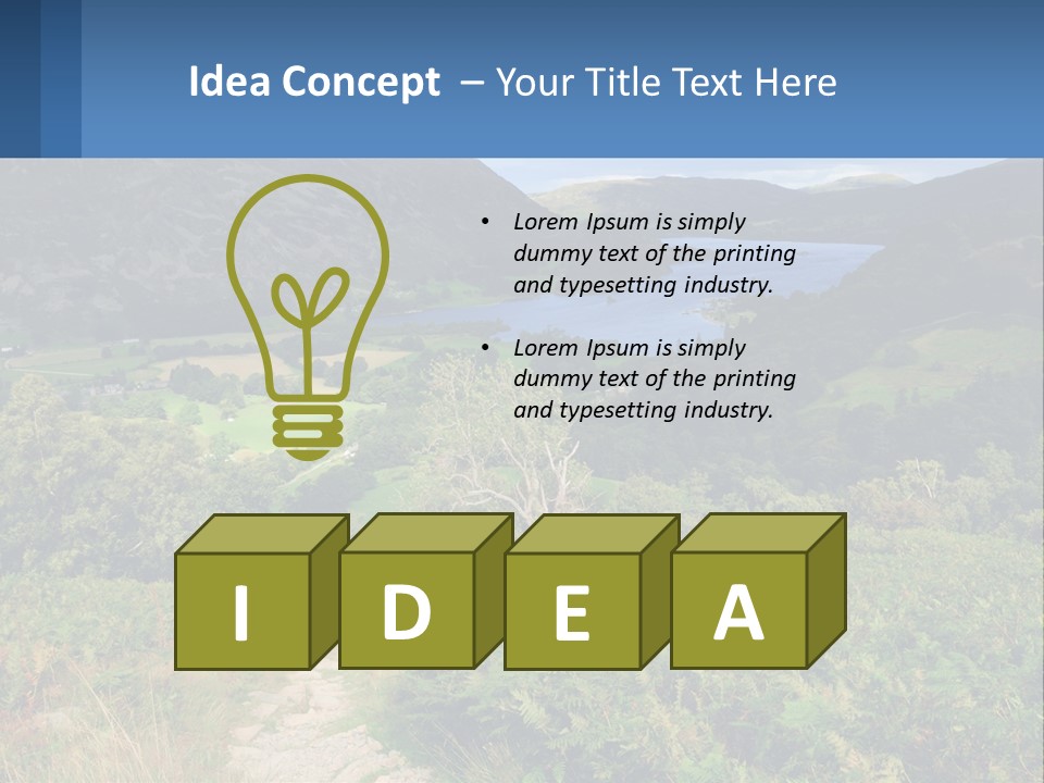 Beach Lifestyle Sunrise PowerPoint Template