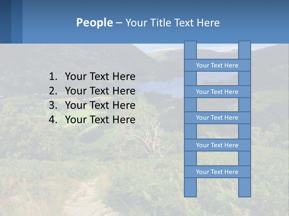Beach Lifestyle Sunrise PowerPoint Template