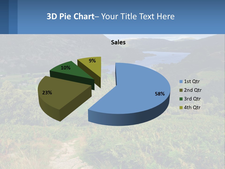 Beach Lifestyle Sunrise PowerPoint Template