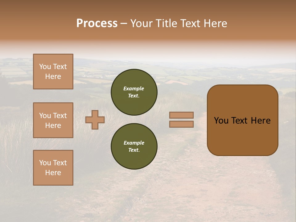 White Sad Portrait PowerPoint Template