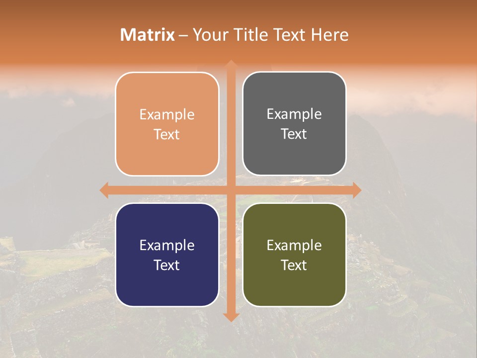 Peaceful Calm Pensioner PowerPoint Template