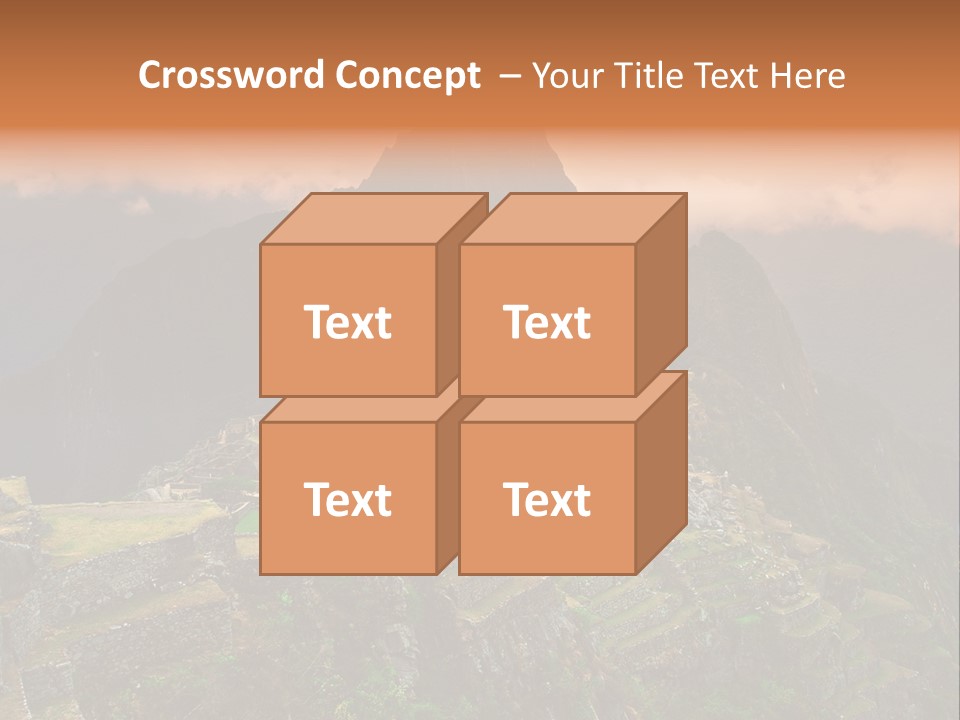 Peaceful Calm Pensioner PowerPoint Template
