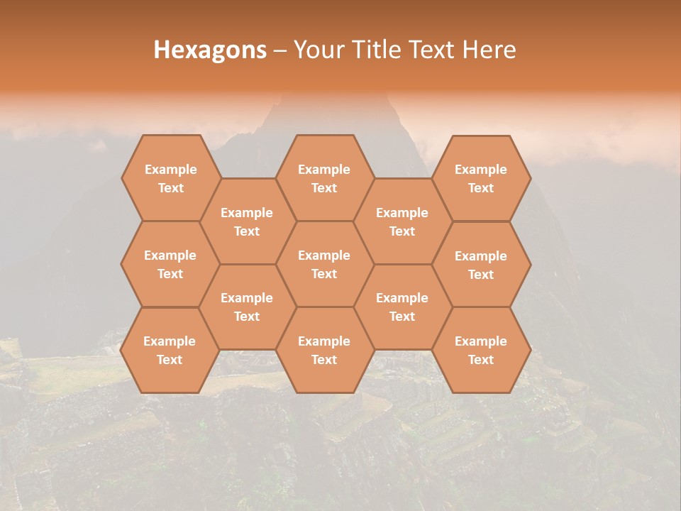 Peaceful Calm Pensioner PowerPoint Template