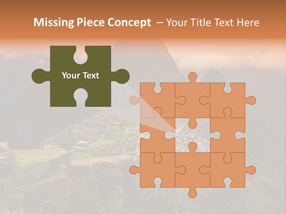 Peaceful Calm Pensioner PowerPoint Template