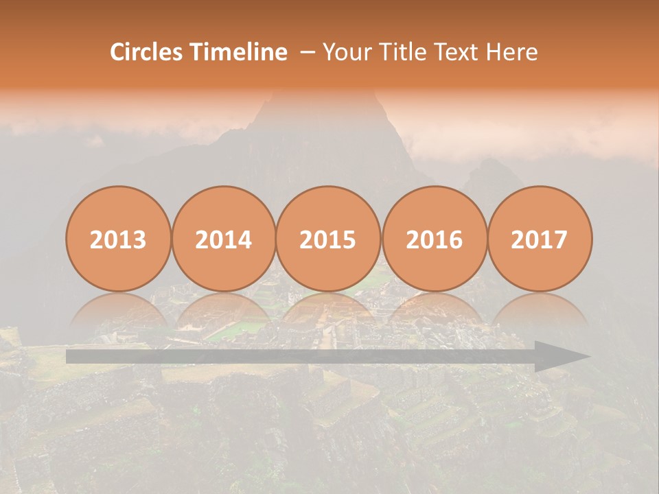 Peaceful Calm Pensioner PowerPoint Template