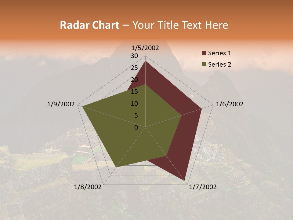 Peaceful Calm Pensioner PowerPoint Template