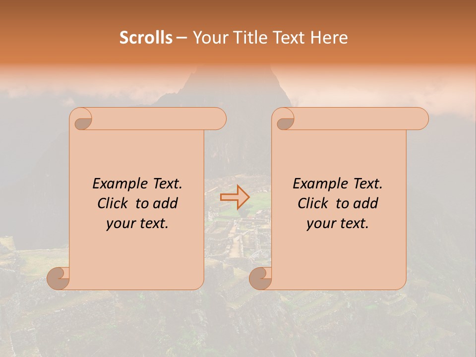 Peaceful Calm Pensioner PowerPoint Template