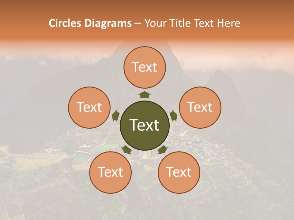 Peaceful Calm Pensioner PowerPoint Template