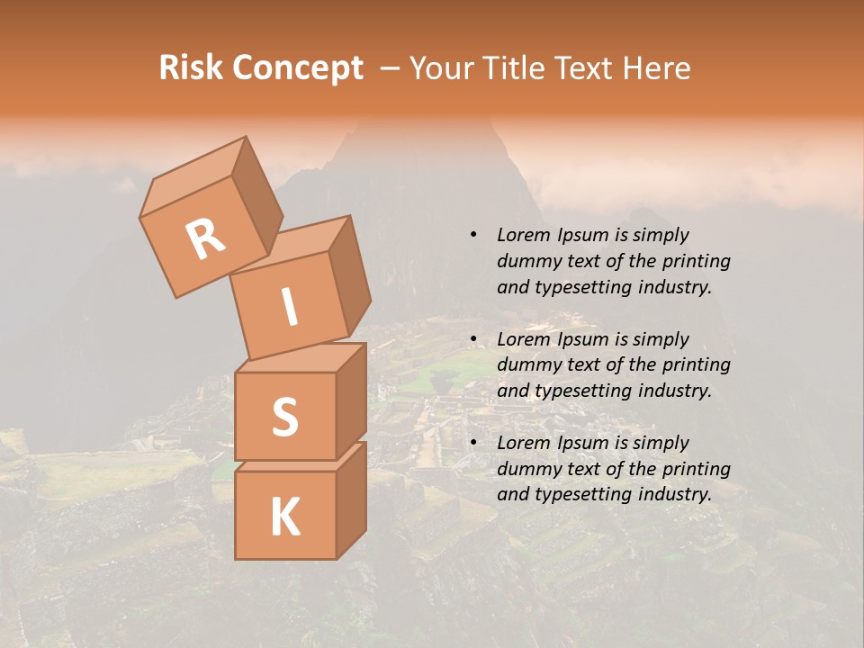 Peaceful Calm Pensioner PowerPoint Template