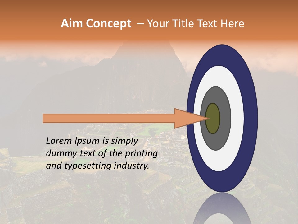 Peaceful Calm Pensioner PowerPoint Template