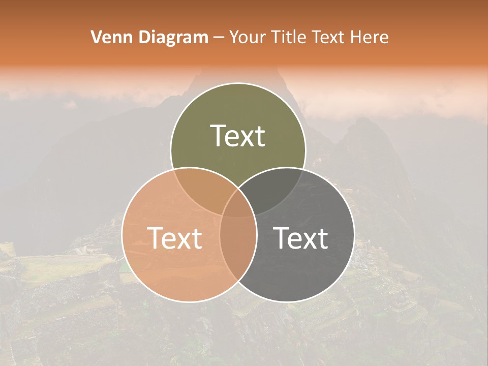 Peaceful Calm Pensioner PowerPoint Template