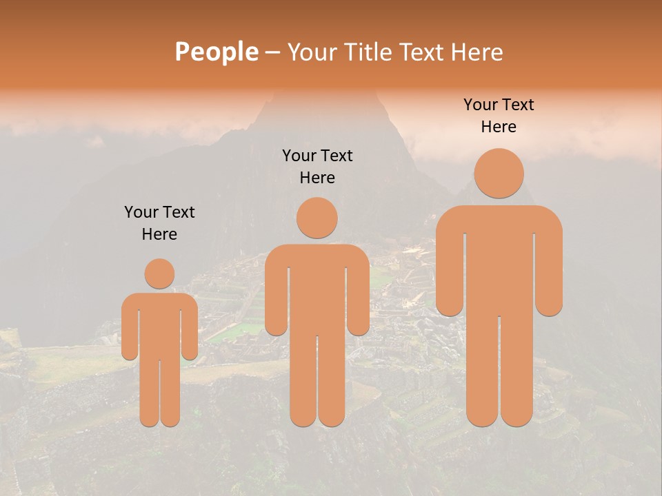 Peaceful Calm Pensioner PowerPoint Template