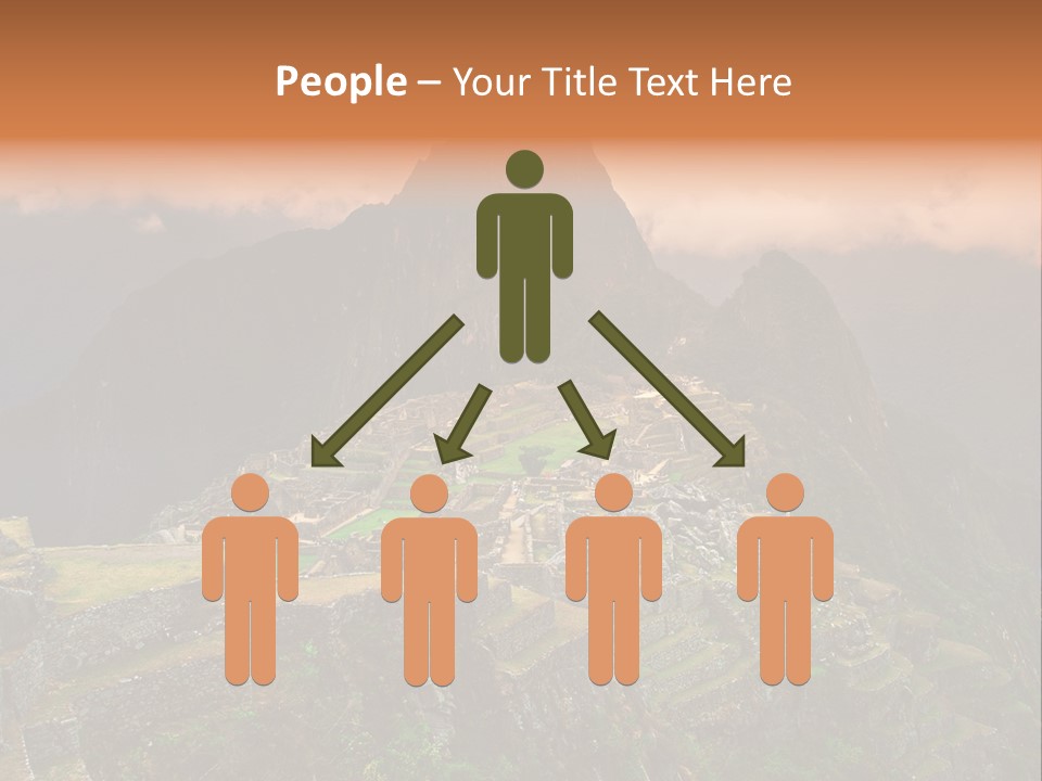 Peaceful Calm Pensioner PowerPoint Template