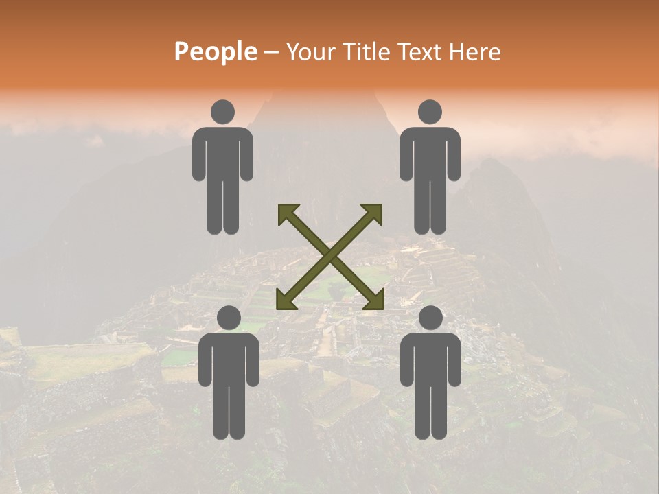 Peaceful Calm Pensioner PowerPoint Template