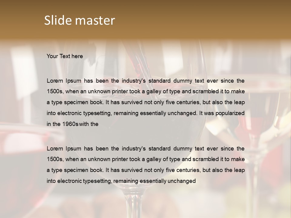 Sad Water Retired PowerPoint Template