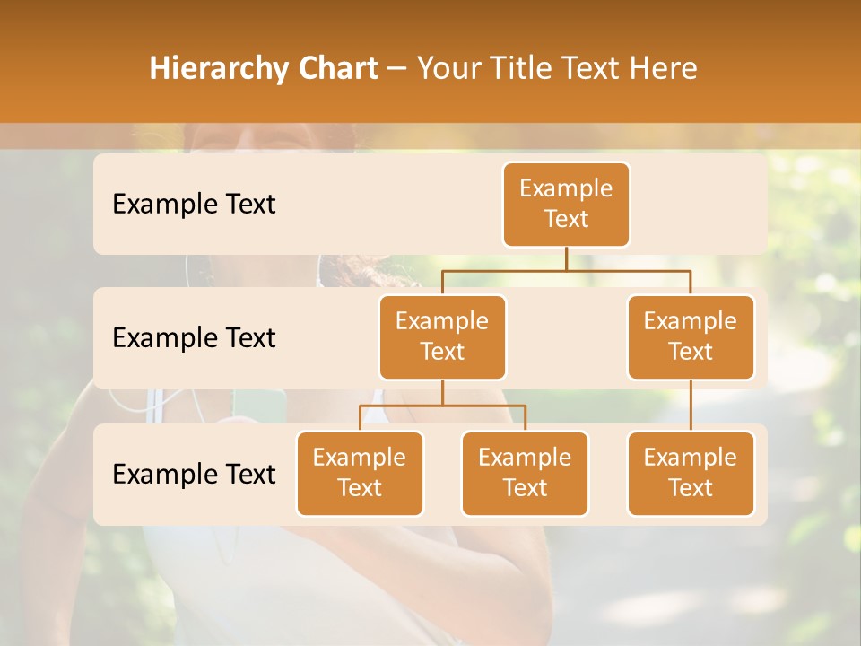 Standing Caucasian Woman PowerPoint Template