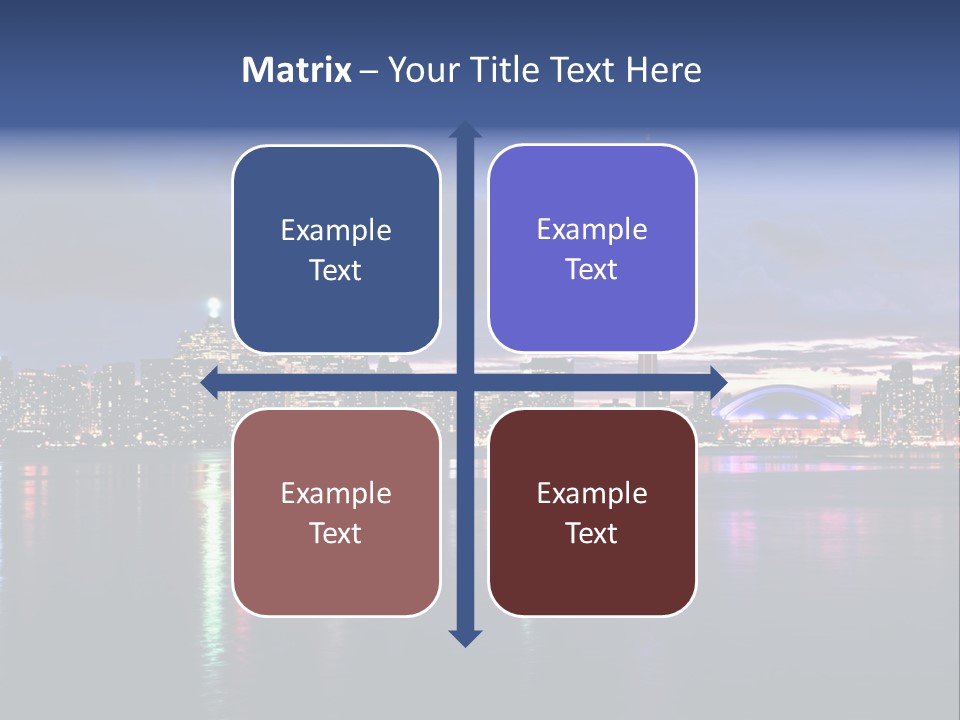 Senior Caucasian Sea PowerPoint Template