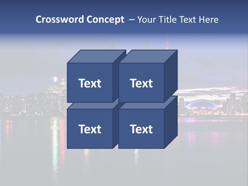 Senior Caucasian Sea PowerPoint Template