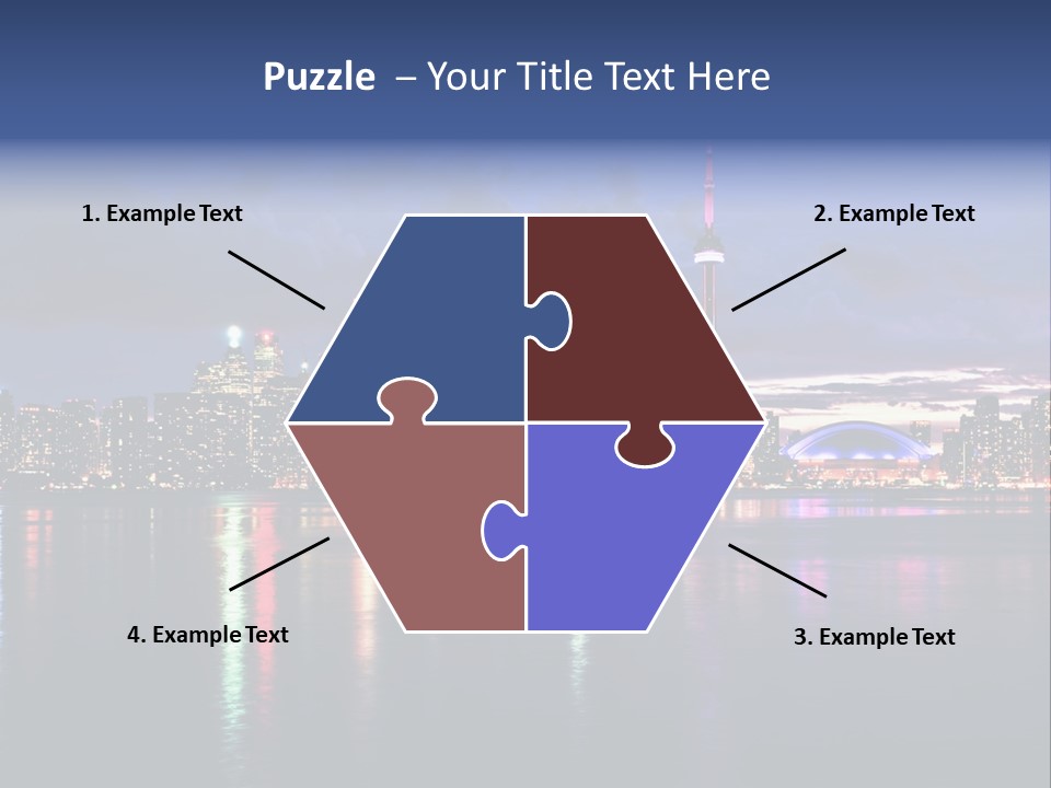 Senior Caucasian Sea PowerPoint Template