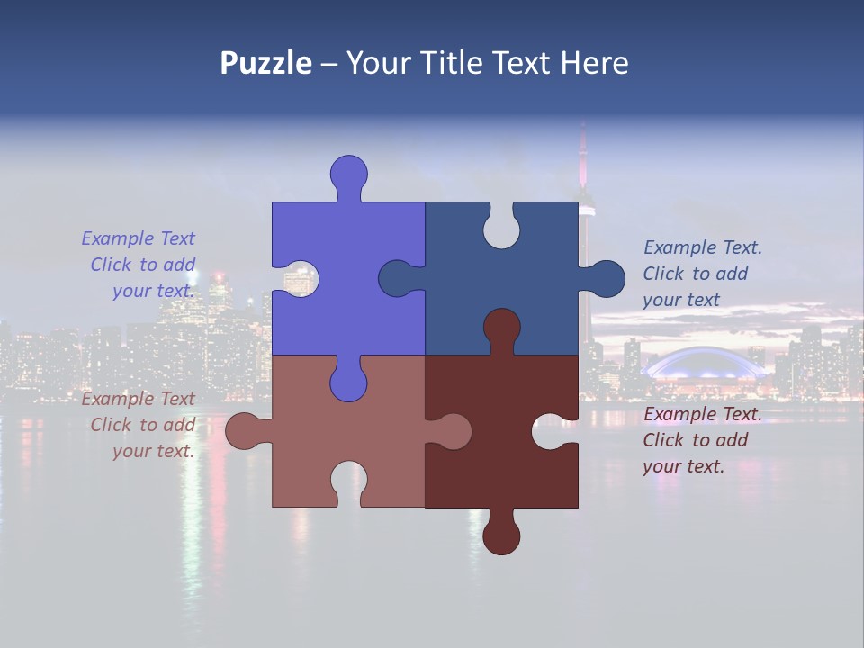 Senior Caucasian Sea PowerPoint Template