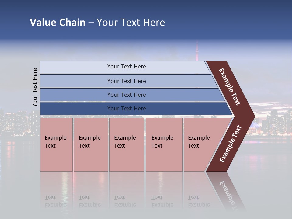 Senior Caucasian Sea PowerPoint Template