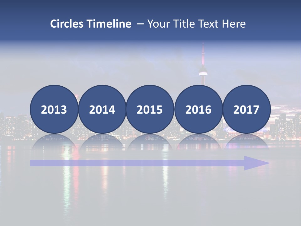 Senior Caucasian Sea PowerPoint Template