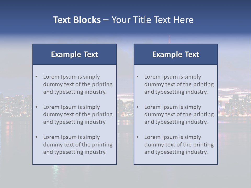 Senior Caucasian Sea PowerPoint Template