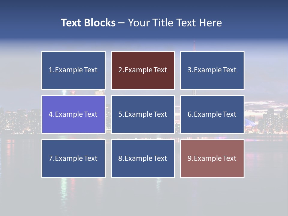 Senior Caucasian Sea PowerPoint Template