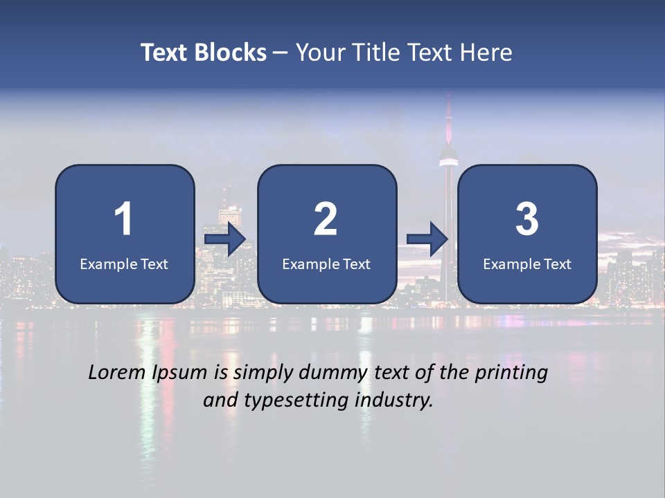 Senior Caucasian Sea PowerPoint Template