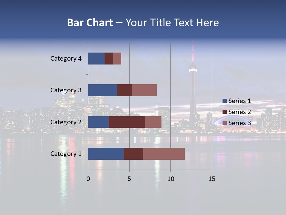 Senior Caucasian Sea PowerPoint Template