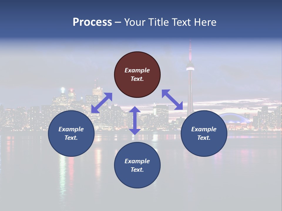 Senior Caucasian Sea PowerPoint Template