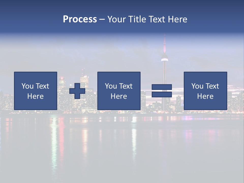 Senior Caucasian Sea PowerPoint Template