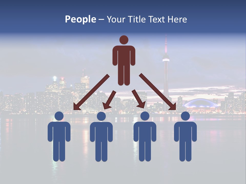 Senior Caucasian Sea PowerPoint Template