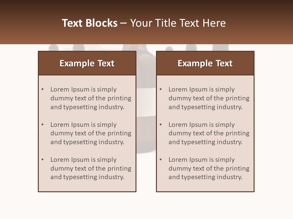 Water Single Older PowerPoint Template