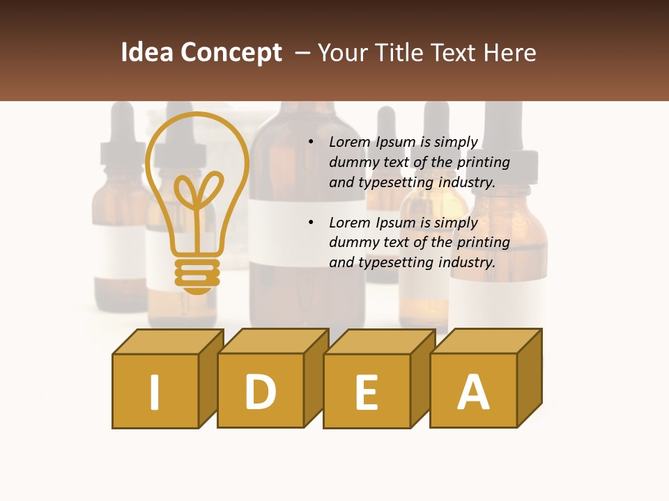 Water Single Older PowerPoint Template