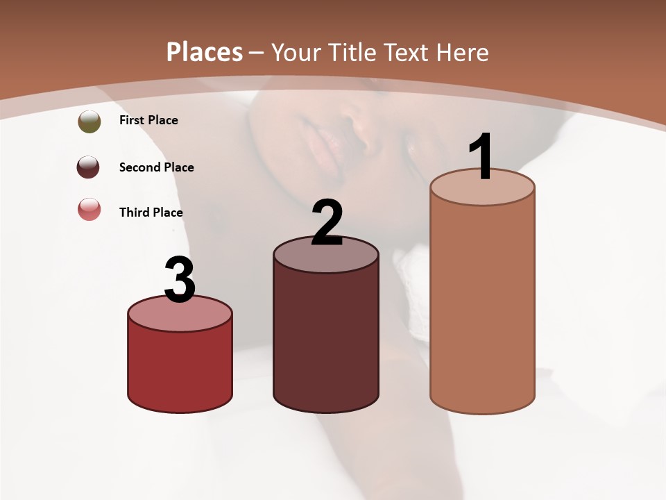 Sunrise Sunset Woman PowerPoint Template