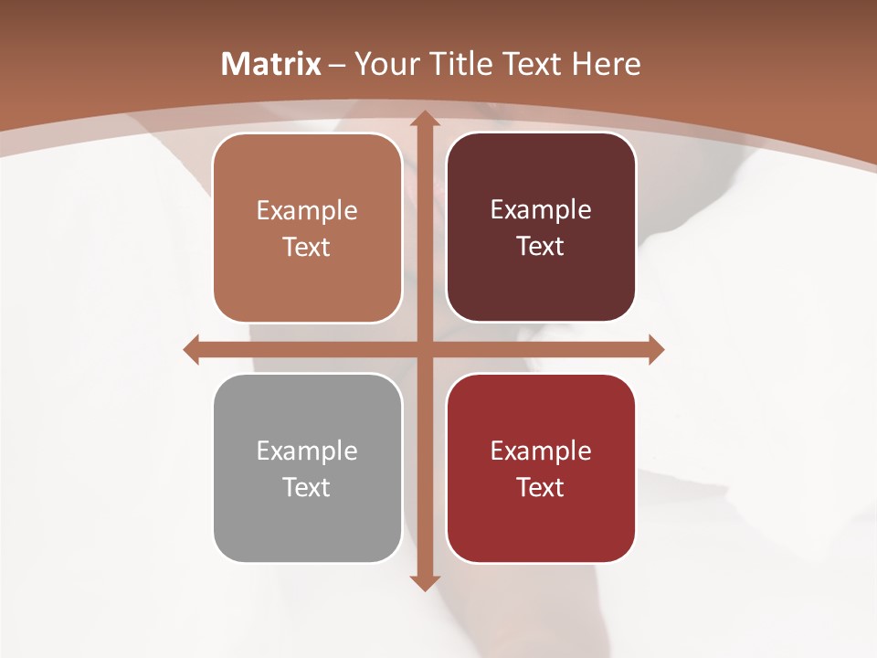 Sunrise Sunset Woman PowerPoint Template
