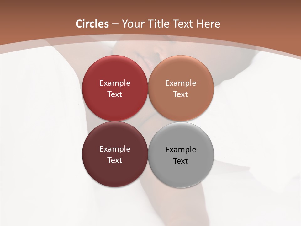 Sunrise Sunset Woman PowerPoint Template