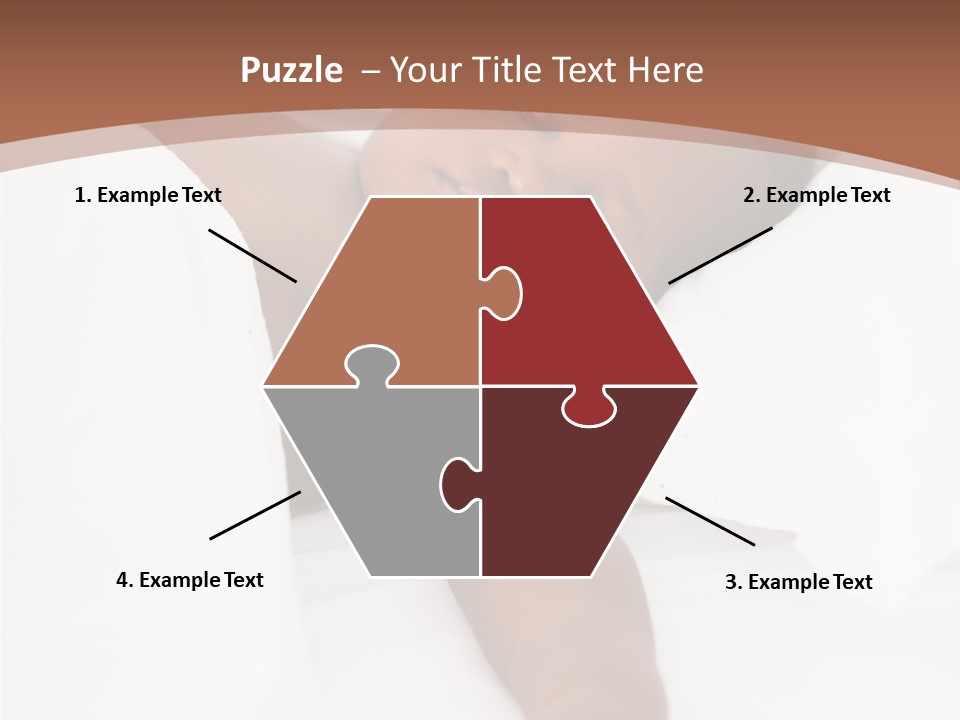 Sunrise Sunset Woman PowerPoint Template