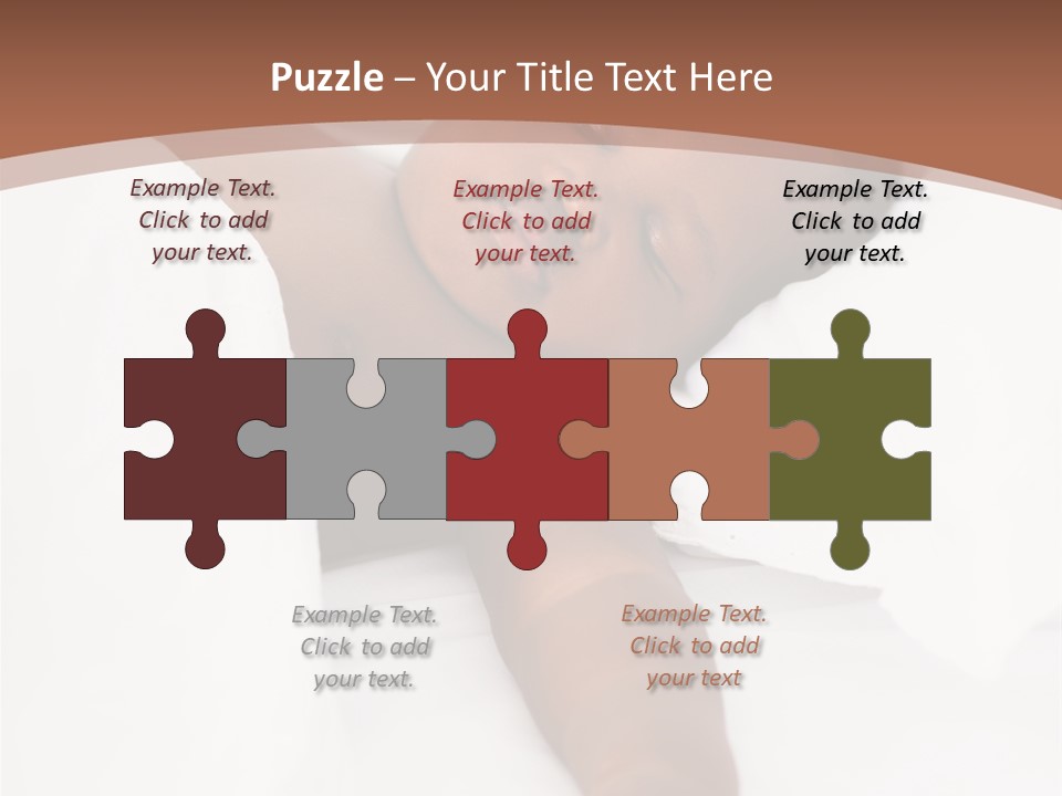 Sunrise Sunset Woman PowerPoint Template