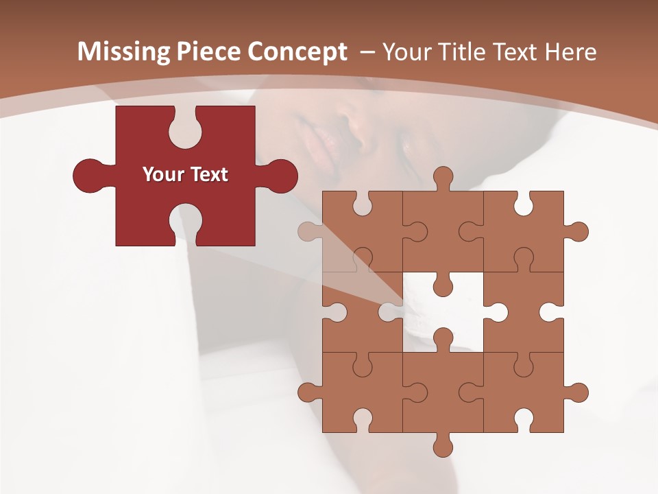 Sunrise Sunset Woman PowerPoint Template