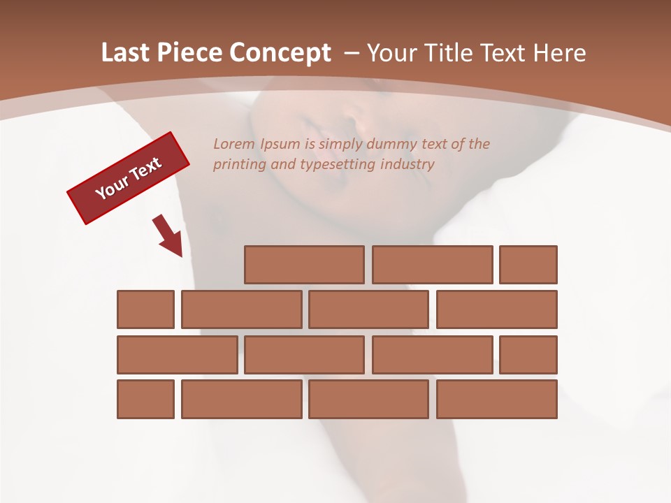 Sunrise Sunset Woman PowerPoint Template